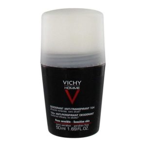 Vichy Homme Déodorant Anti-Transpirant 72H Roll On 50 Ml