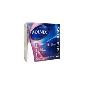 Manix Tentation 3 Préservatifs
