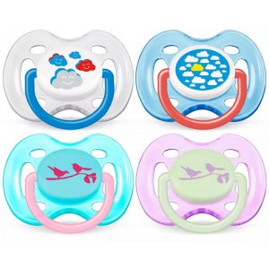 Avent Sucettes Fashion Bpa Free 0-6 Mois